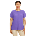 Devon & Jones Ladies' Perfect Fit™ Short-Sleeve Crepe Blouse